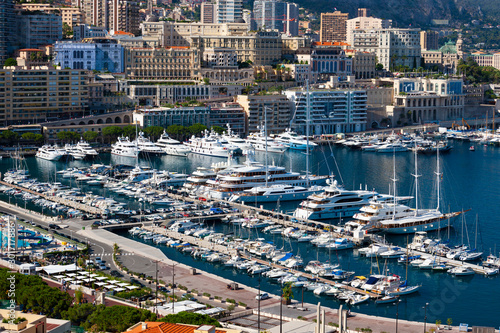 Port Hercule boat harbour, Monte Carlo, Monaco, France