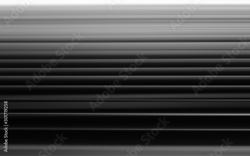 Horizontal black and white motion blur backdrop