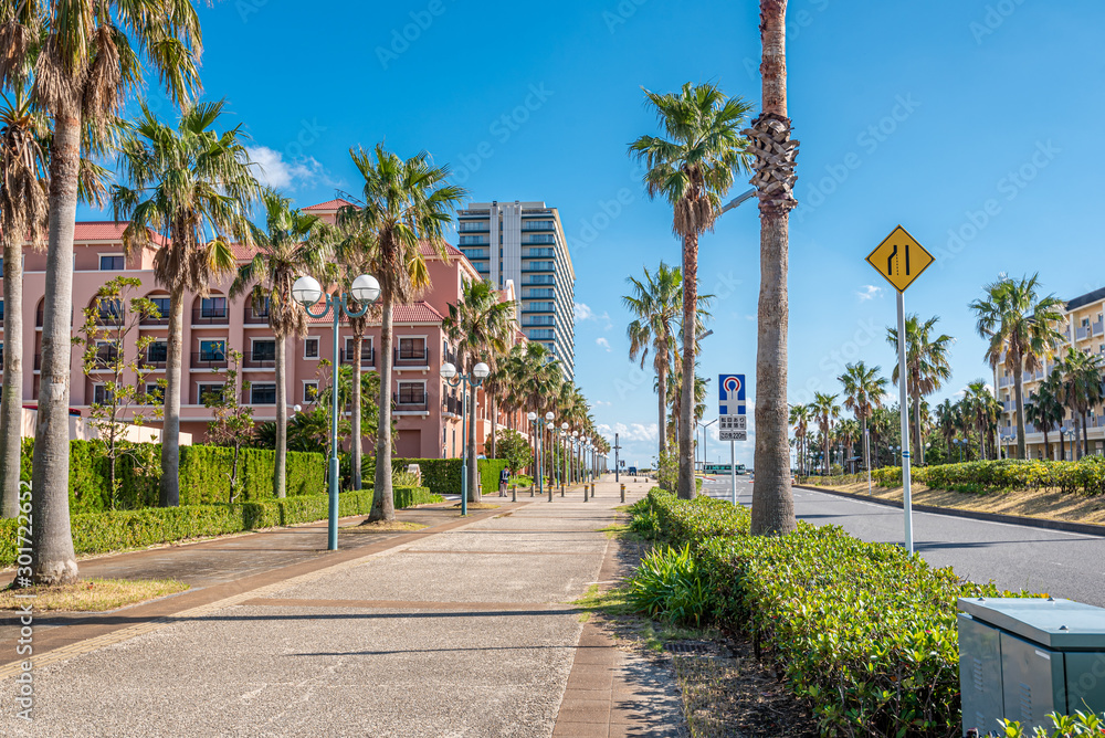 Obraz premium 浦安の町並み