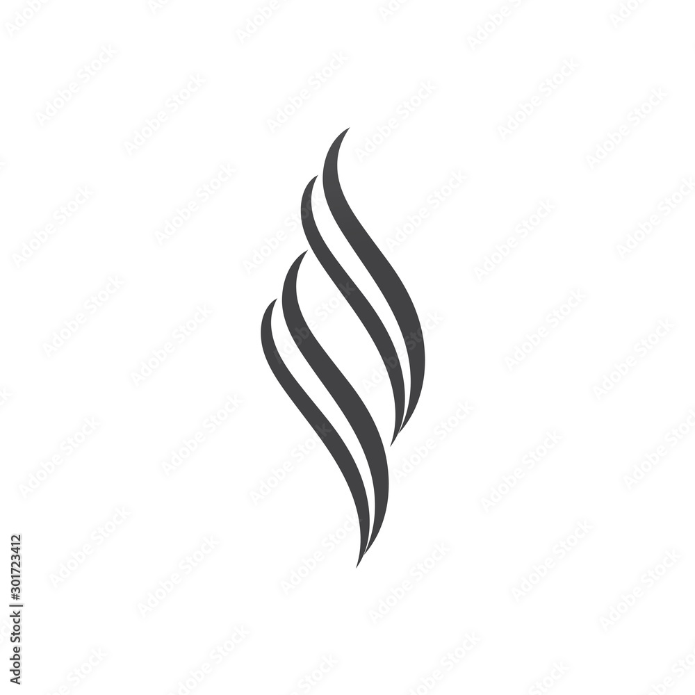 hair logo and symbol design vector template hair logo and symbol design vector template