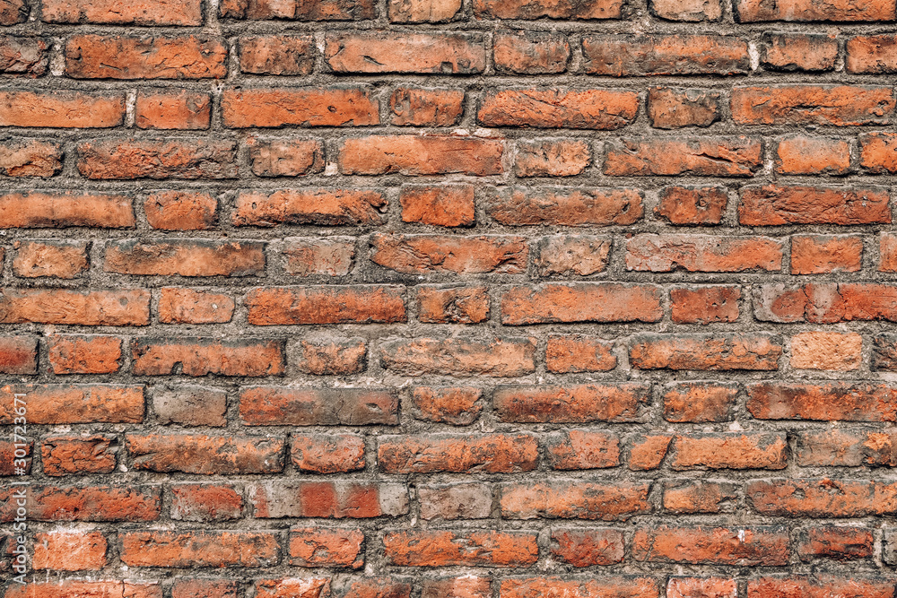 Obraz premium Old brick wall texture background