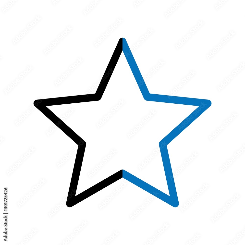 Star Icon With White Background Star Icon With White Background