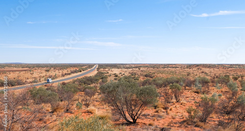 Road towards Uluru