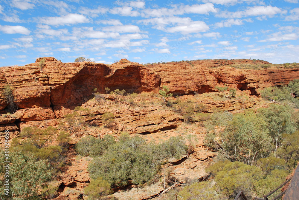 Fototapeta premium Landschaftsaufnahme Outback Wüste in Australien