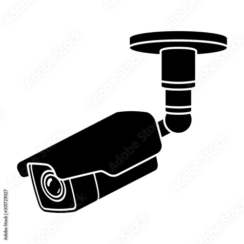 Security camera. CCTV icon. Video surveillance icon.