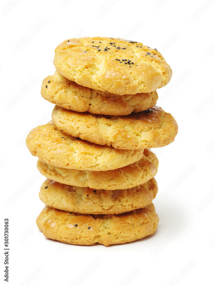 shortcake isolated on the white background shortcake isolated on the white background