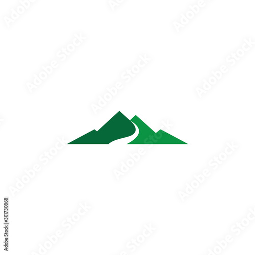 Mountain Logo Business Template Vector