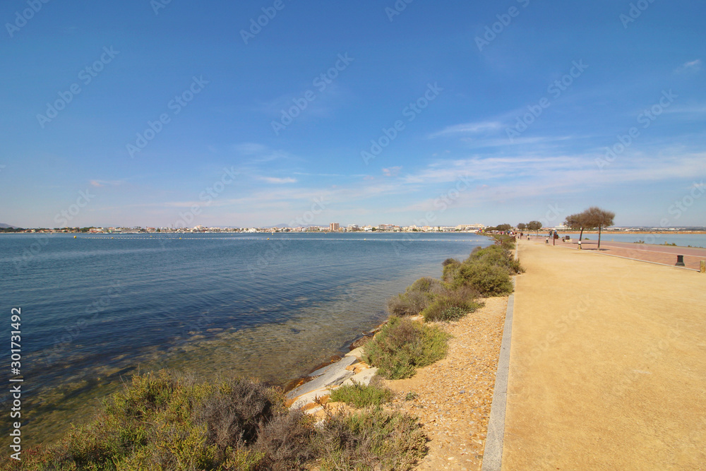 Paseo de las Salinas, San Pedro del Pinatar, España