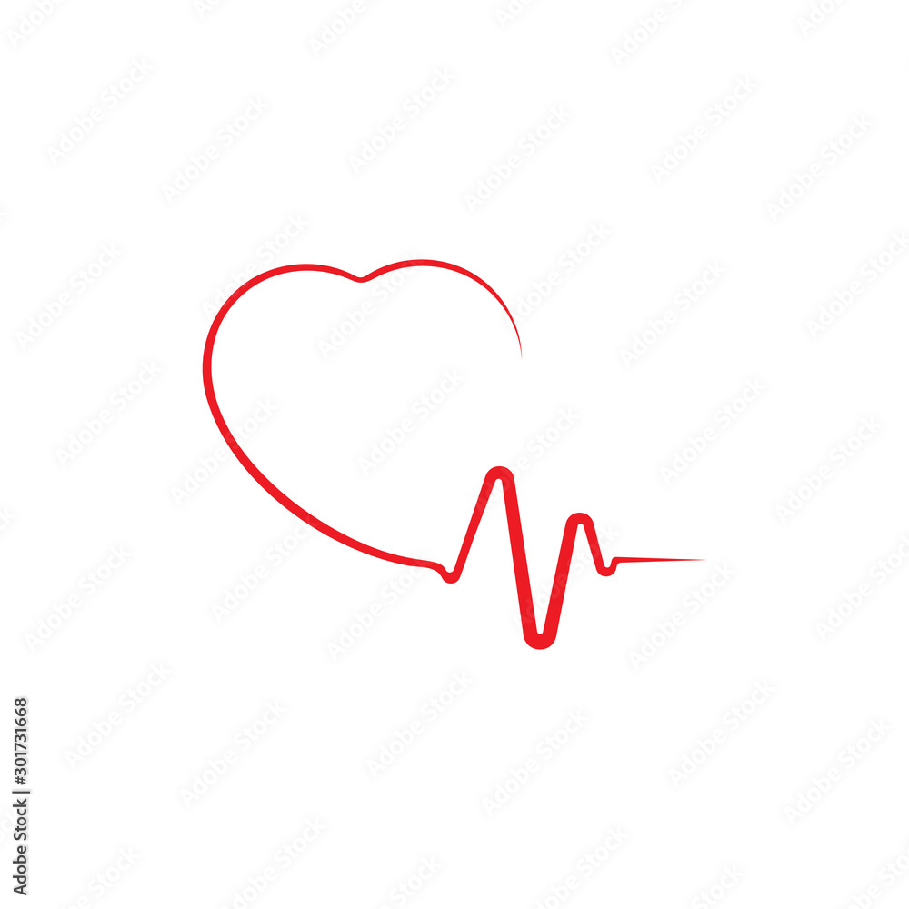 art design health medical heart beat pulse