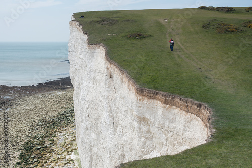 white chalk cliffs of dover