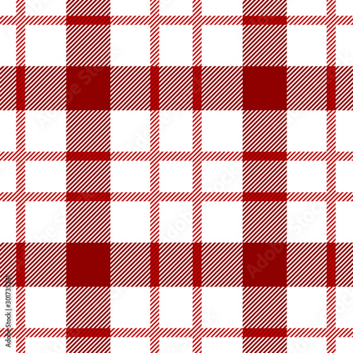 Red Tartan Check Plaid seamless patterns. Lumberjack Buffalo plaid. Rustic Christmas Backgrounds. Christmas tartan patterns. Repeating pattern tile 