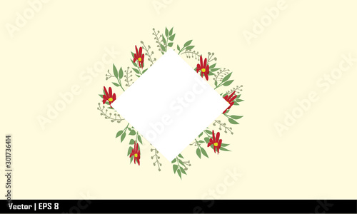 flower frame background design  for invitation wedding,word,photo booth ,  baby shower , card ,birthday ,party