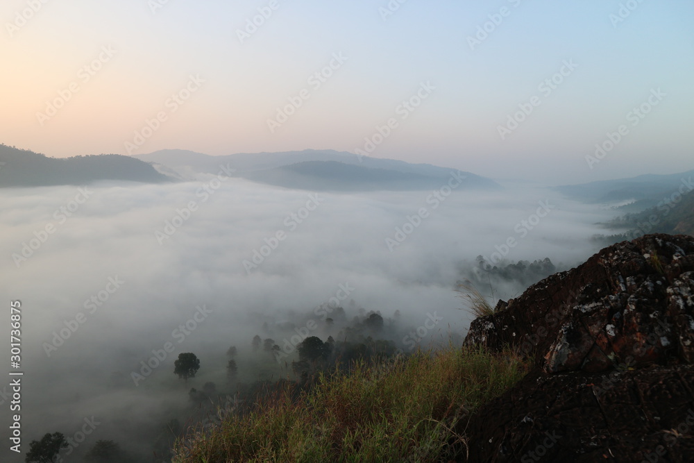 moutian travel white green forest moutian travel white green forest