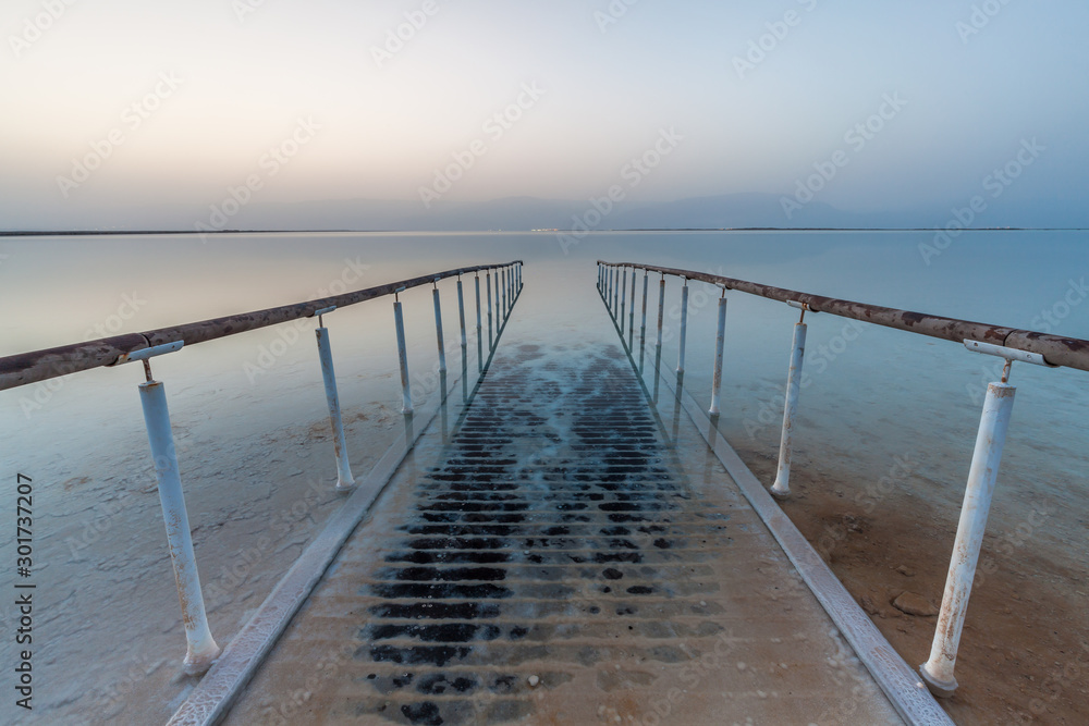 Fototapeta premium Beautiful view of the Dead Sea .