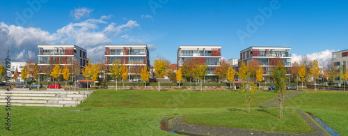 Ein Neubaugebiet im Norden Frankfurts photo