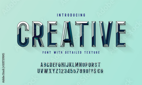 Chiseled block letters. Vector of modern bold font and alphabet. Vintage Alphabet vector 80's, 90's Old style graphic set. Retro Chiseled Alphabet Vector Font. Type letters, numbers.