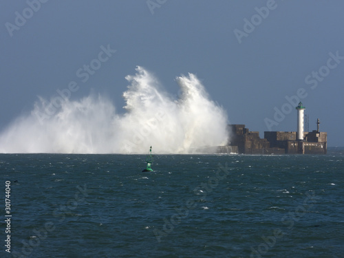 tempête phare Boulogne sur mer