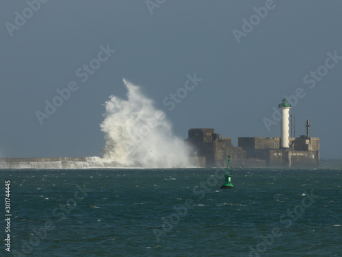 tempête phare boulogne sur mer