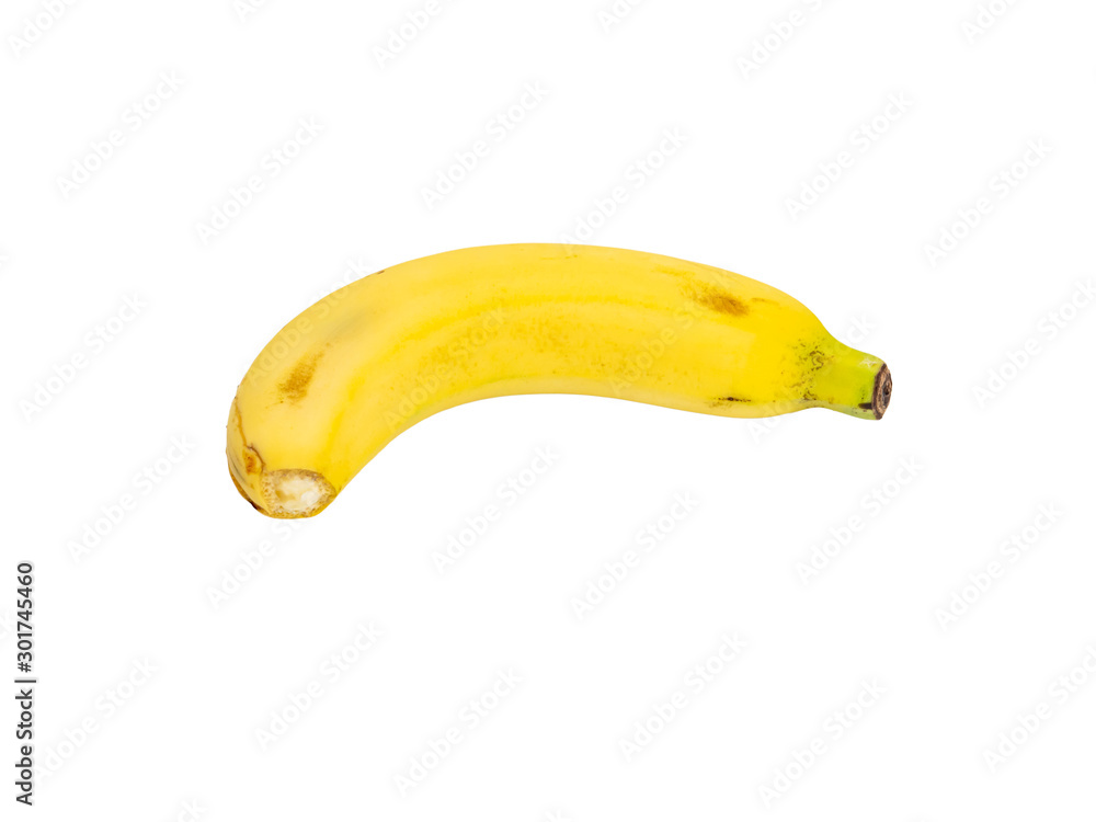 fresh banana on white background fresh banana on white background