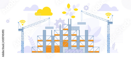 New construction building architecture engineering