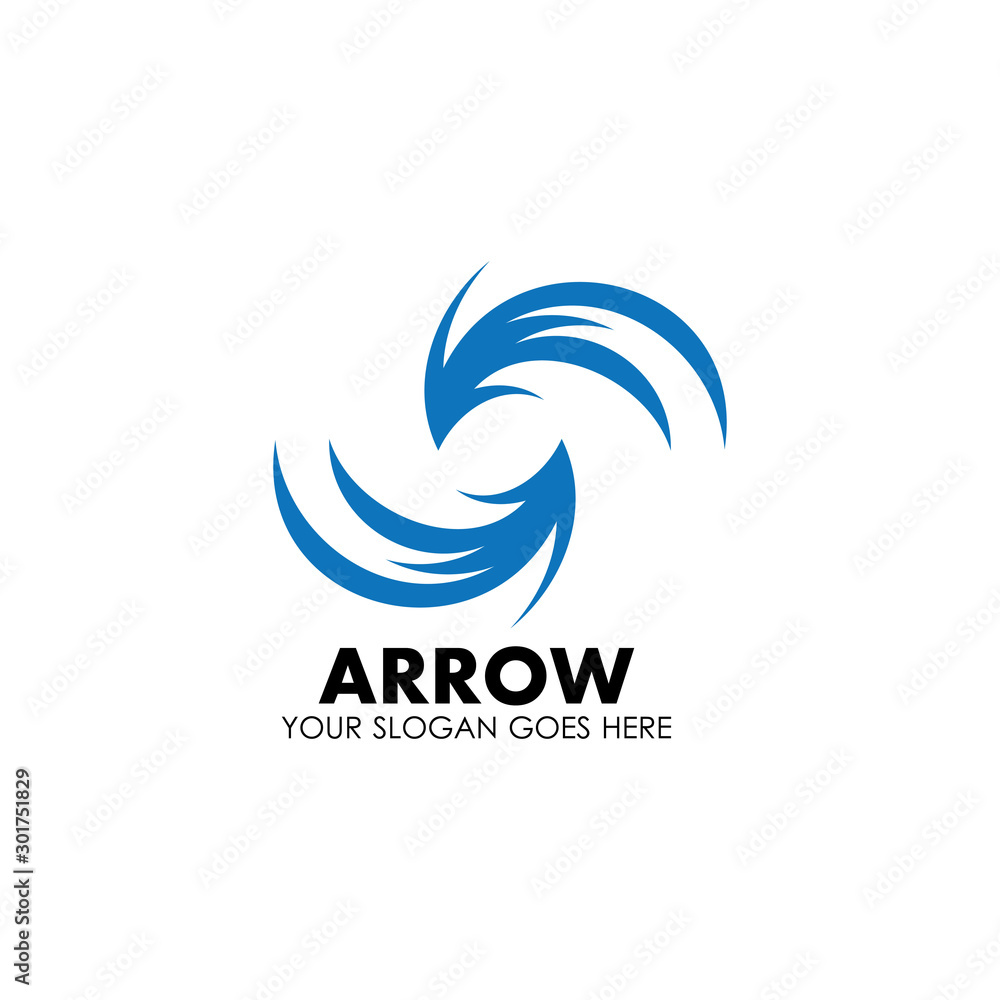 Arrow vector illustration icon Arrow vector illustration icon