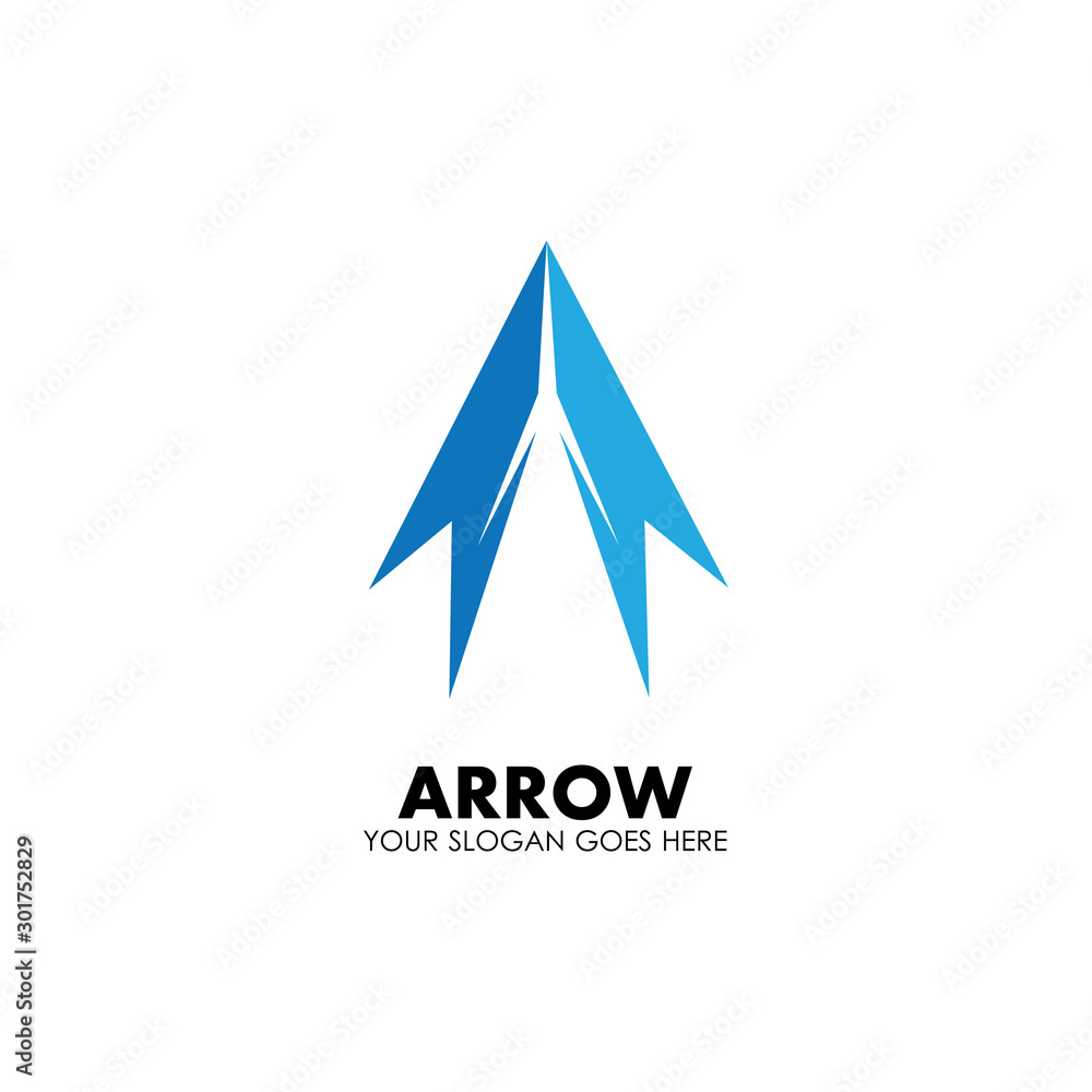 Arrow vector illustration icon Arrow vector illustration icon
