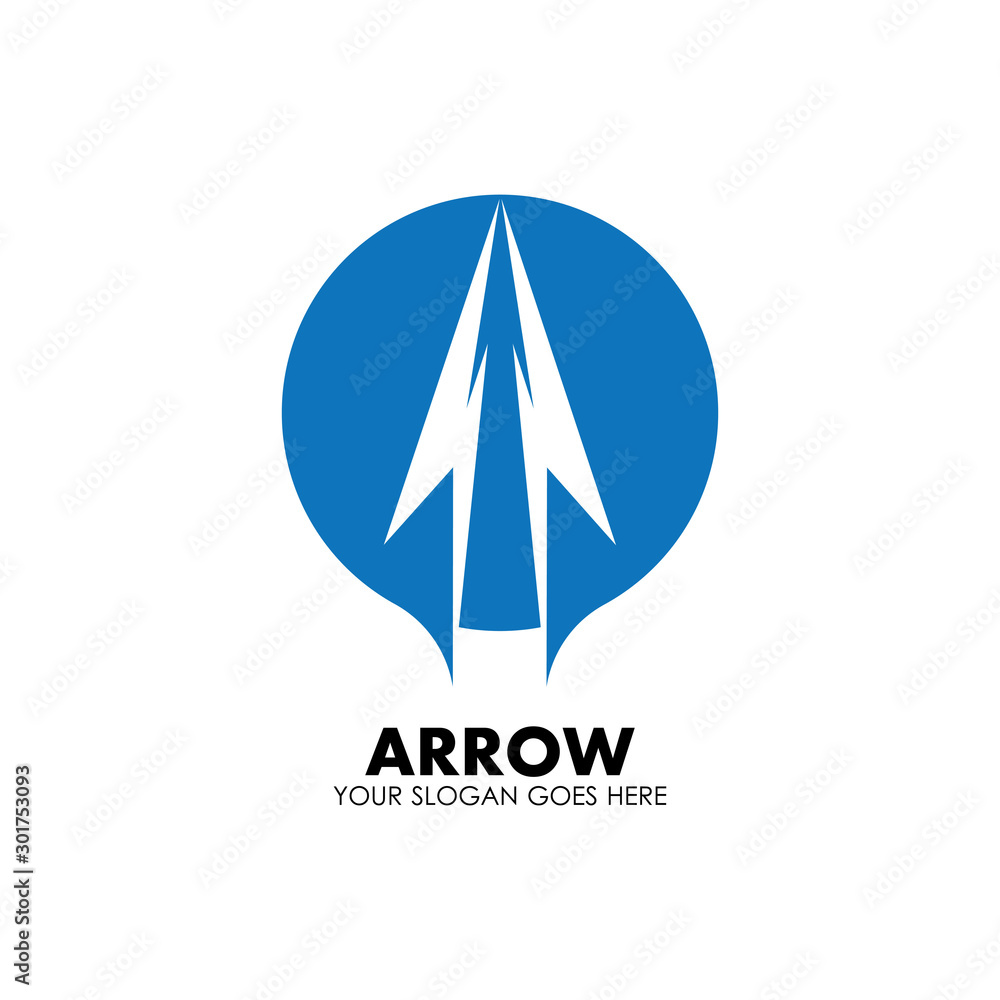 Arrow vector illustration icon