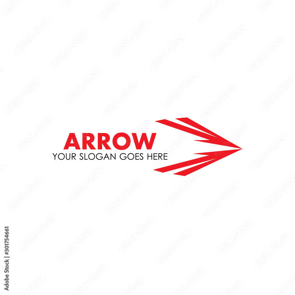 Arrow vector illustration icon Arrow vector illustration icon