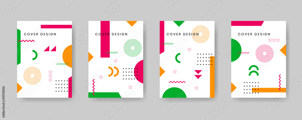 Minimal covers design. Modern background with abstract style for design template. Cool backgrounds for use element placards, banners, flyers, posters etc. Future geometric patterns. Eps10 vector.