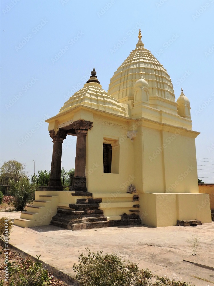 Adinath Jain Temple late 11th century AD, Chandela dynasty dedicated to Adinath - 1st of Jain tirthankaras or prophets. Eastern Group of Temples, Khajuraho, Madhya Pradesh, India.