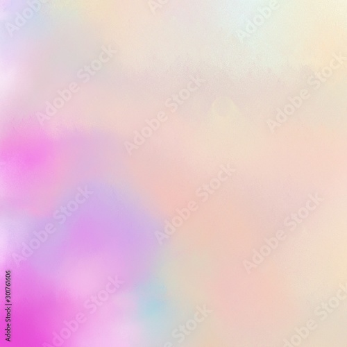 quadratic graphic format diffuse painted texture background with light gray, baby pink and plum color. can be used as texture, background element or wallpaper