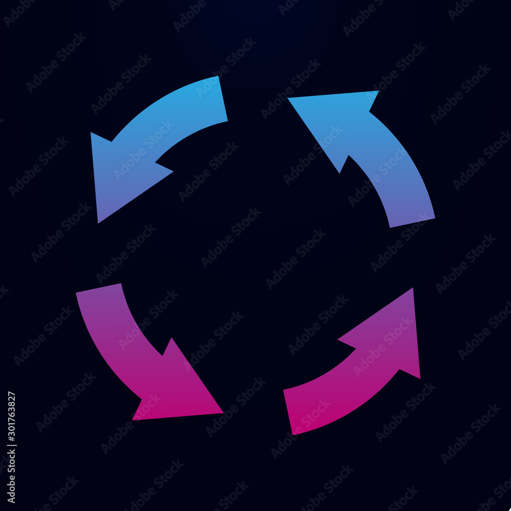 Arrow nolan icon. Simple glyph, flat vector of arrows icons for ui and ux, website or mobile application Arrow nolan icon. Simple glyph, flat vector of arrows icons for ui and ux, website or mobile application