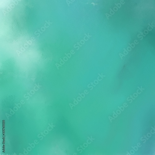 quadratic graphic format abstract cadet blue, sky blue and powder blue colored diffuse painted background. can be used as texture, background element or wallpaper