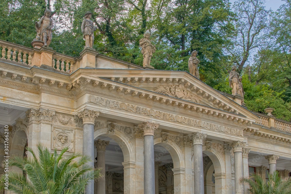 Mill Colonnade in Karlovy Vary (Karlsbad) - Czech Republic Mill Colonnade in Karlovy Vary (Karlsbad) - Czech Republic