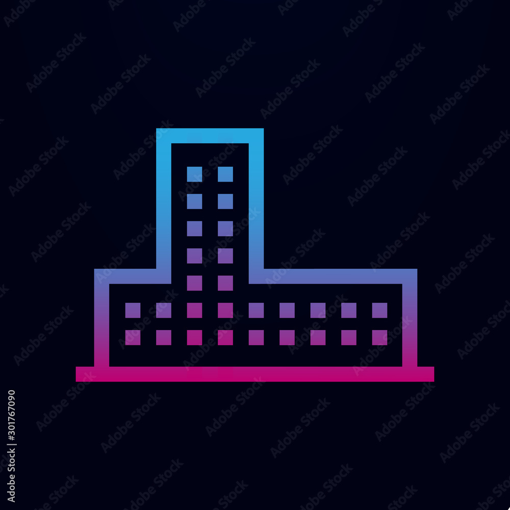 Building nolan icon. Simple thin line, outline vector of building icons for ui and ux, website or mobile application Building nolan icon. Simple thin line, outline vector of building icons for ui and ux, website or mobile application