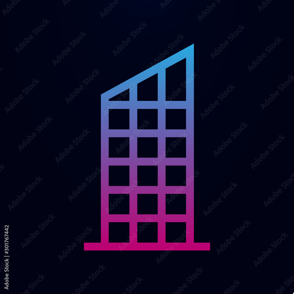 Skyscraper, building nolan icon. Simple thin line, outline vector of building icons for ui and ux, website or mobile application Skyscraper, building nolan icon. Simple thin line, outline vector of building icons for ui and ux, website or mobile application