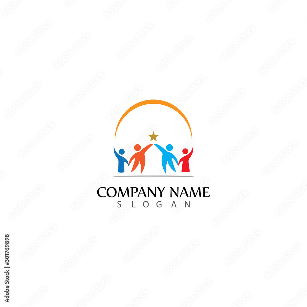 People Icon work group Vector People Icon work group Vector