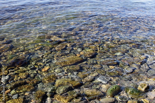 stones in sea