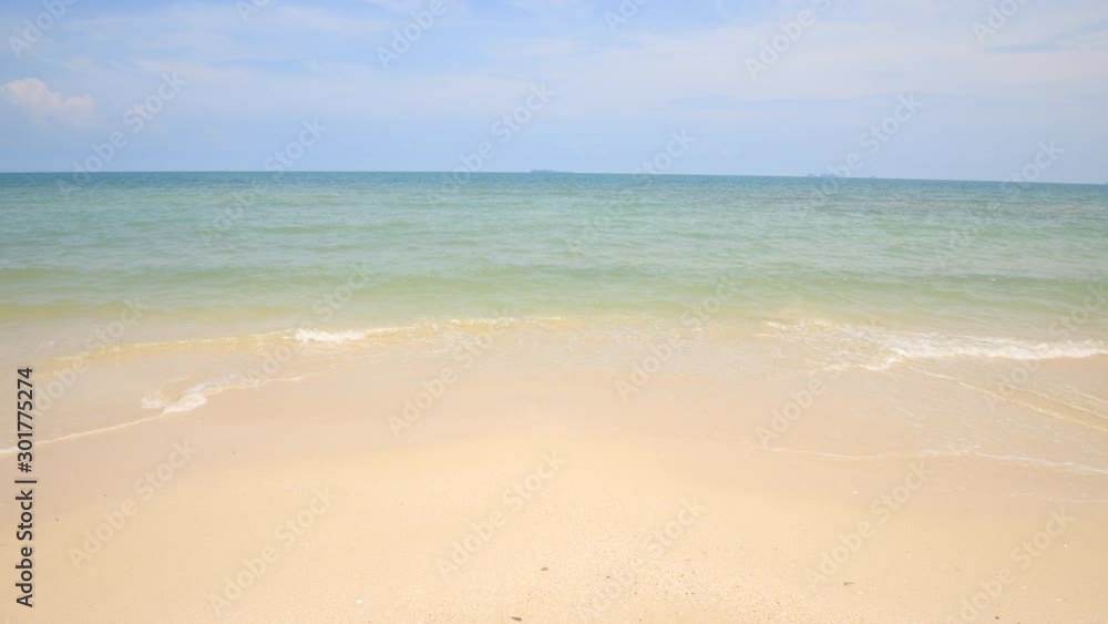 Beautiful sea and blue sky at Andaman sea,thailand Beautiful sea and blue sky at Andaman sea,thailand