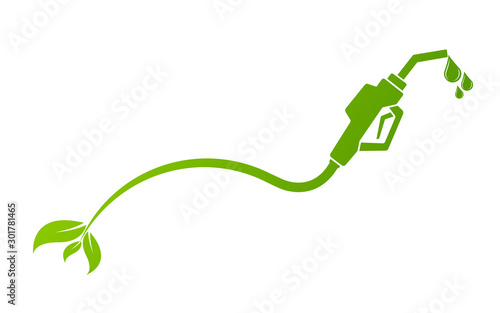 Fuel pump with leaf vector  design