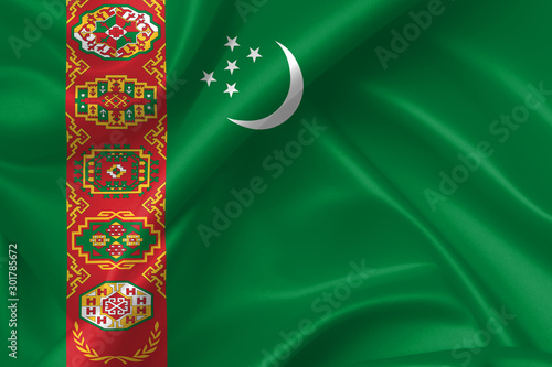 Turkmenistan flag