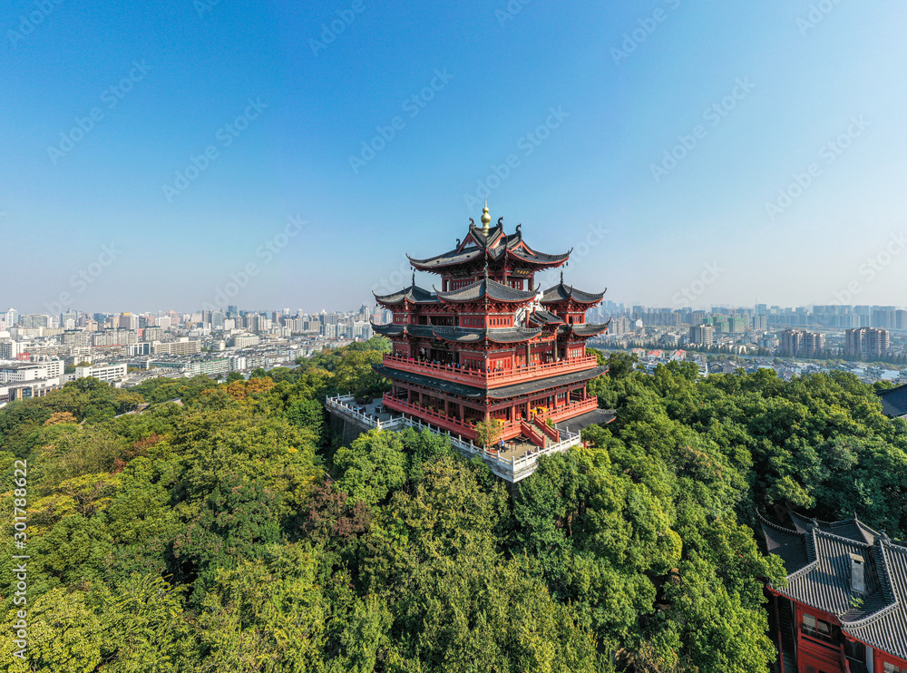 Naklejka premium chenghuang temple