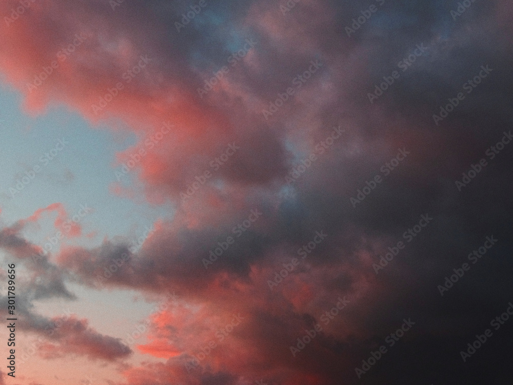 storm clouds in the sky