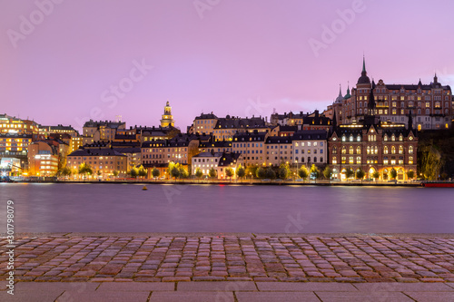 Photography Sodermalm in Stockholm at sunset