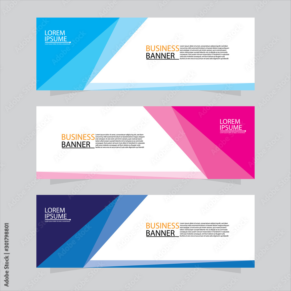 Vector abstract design web banner template. Web Design Elements - Header Design. Abstract geometric web banner template on grey background.Modern banner. Vector abstract design web banner template. Web Design Elements - Header Design. Abstract geometric web banner template on grey background.Modern banner.