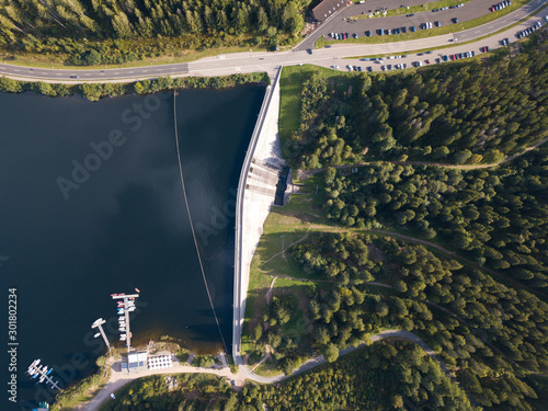 Blick auf den Schluchsee im Schwarzwald