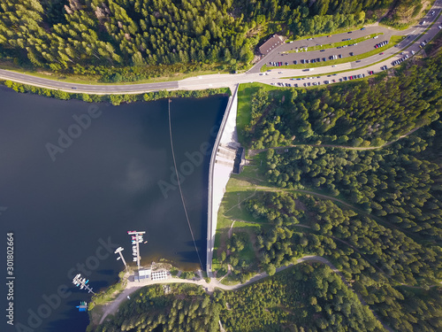 Blick auf den Schluchsee im Schwarzwald