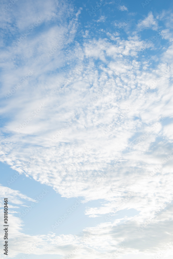 Blue sky with natural white clouds landscape- Image Blue sky with natural white clouds landscape- Image
