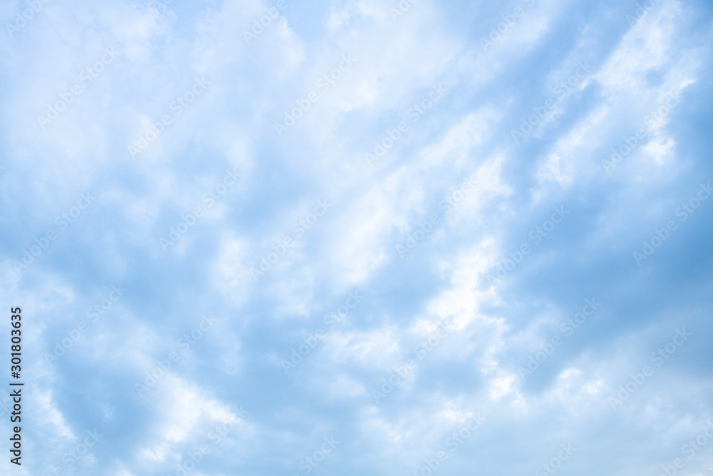 Blue sky with natural white clouds landscape- Image Blue sky with natural white clouds landscape- Image