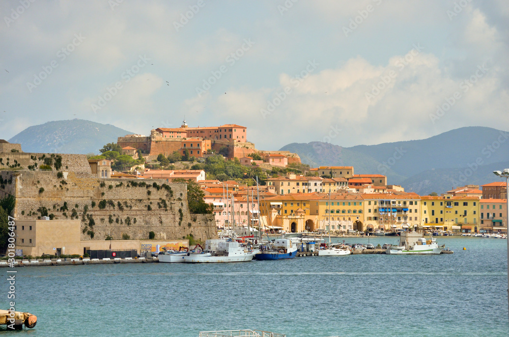 Portoferraio vista dal mare - Isola d'Elba